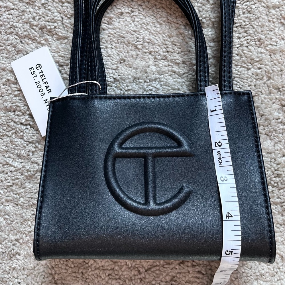 Telfar | NWT small black shopping bag mini purse - Picture 8 of 14